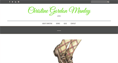 Desktop Screenshot of christinegordonmanley.com